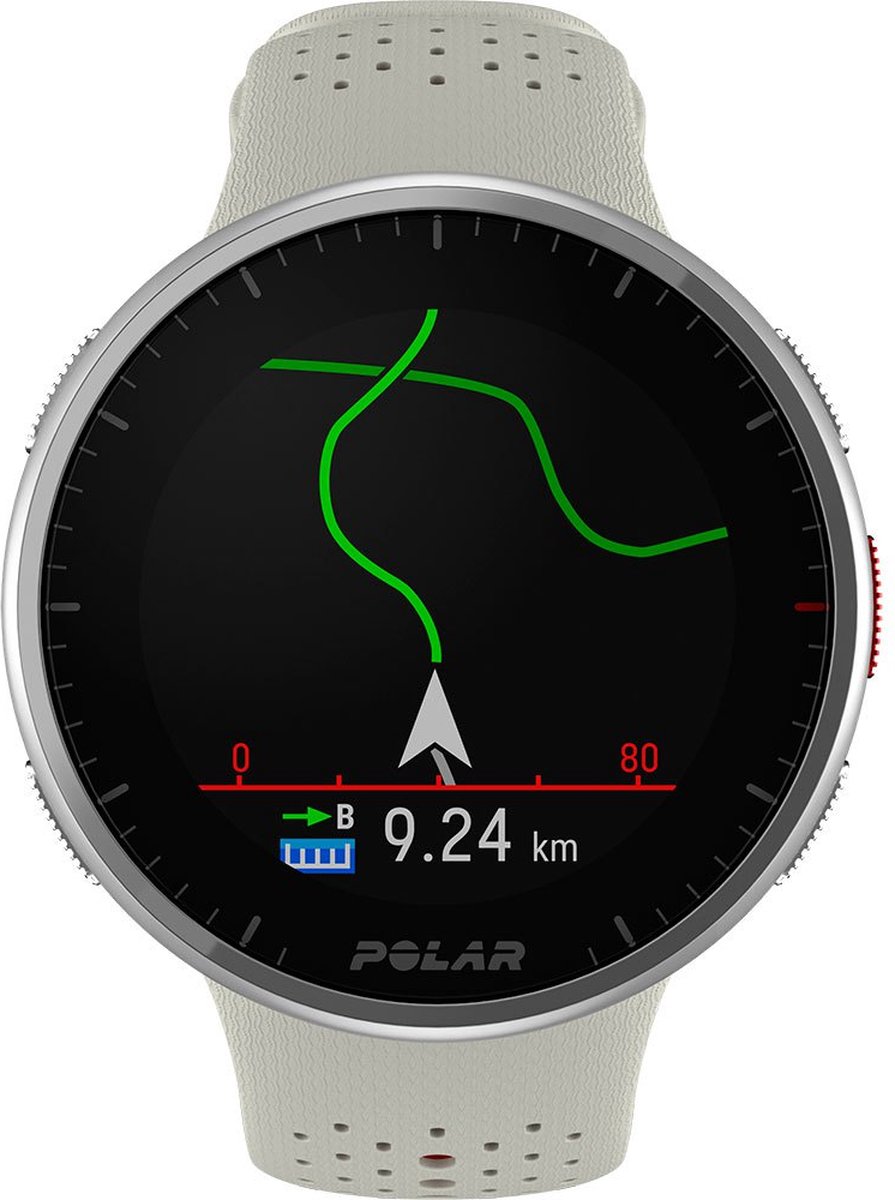 Polar Pacer Pro GPS Hardloophorloge Snow White S-L