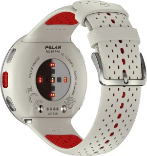 Polar Pacer Pro GPS Hardloophorloge Snow White S-L