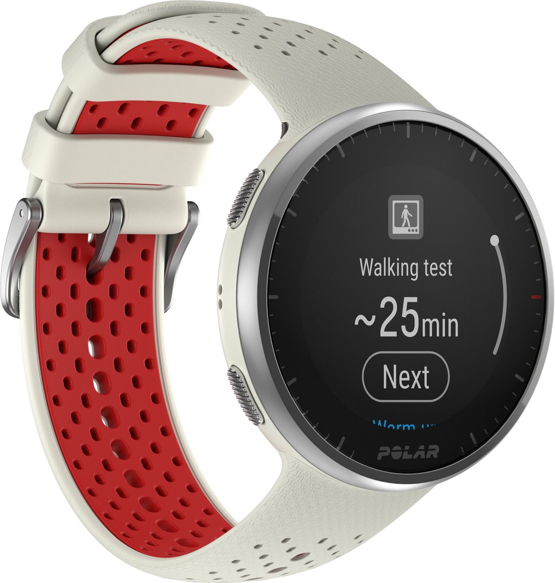 Polar Pacer Pro GPS Hardloophorloge Snow White S-L