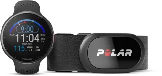 Polar Pacer Pro HR Hardloophorloge Carbon Gray S-L