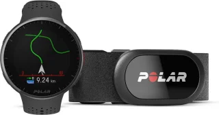 Polar Pacer Pro HR Hardloophorloge Carbon Gray S-L