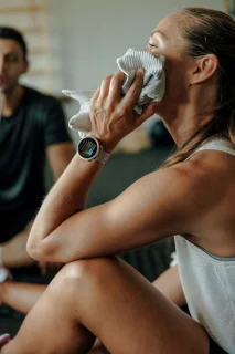 Polar Vantage M3 Multisport Smartwatch Greige/Goud S/M/L
