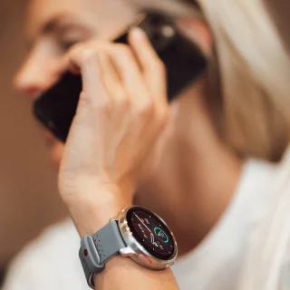 Polar VANTAGE V3 Sport Smartwatch Blauw/Zilver