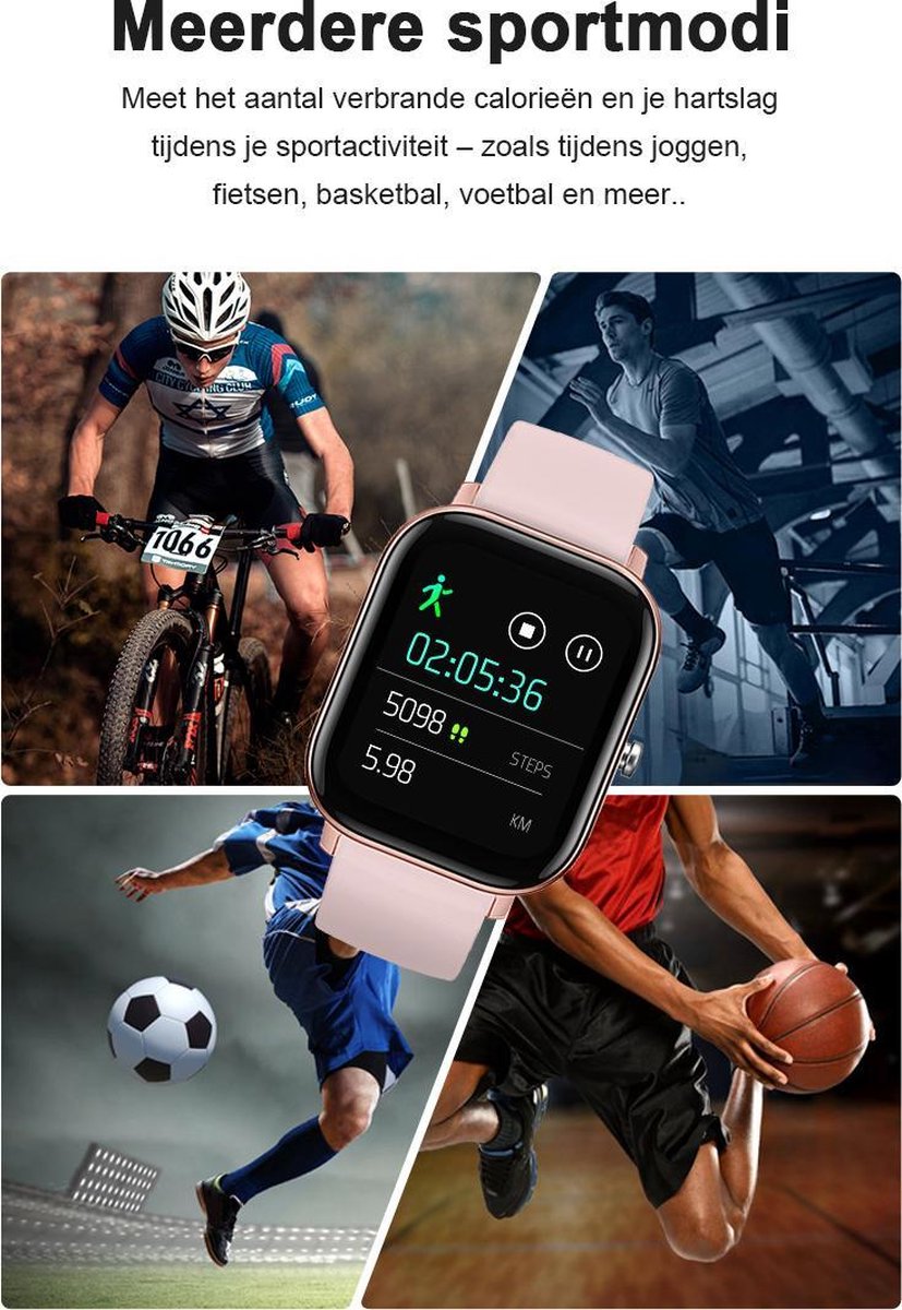 PowerLocus PW3 Smartwatch Rose Gold