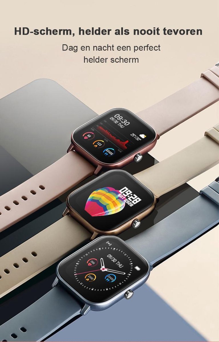 PowerLocus PW3 Smartwatch Rose Gold