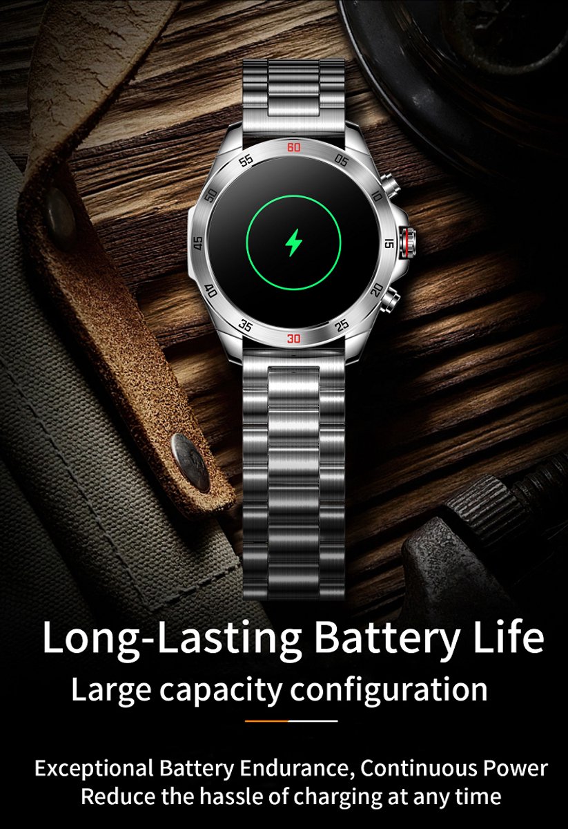 Pro-Care Excellent Quality Smartwatch 1.43 inch zwart