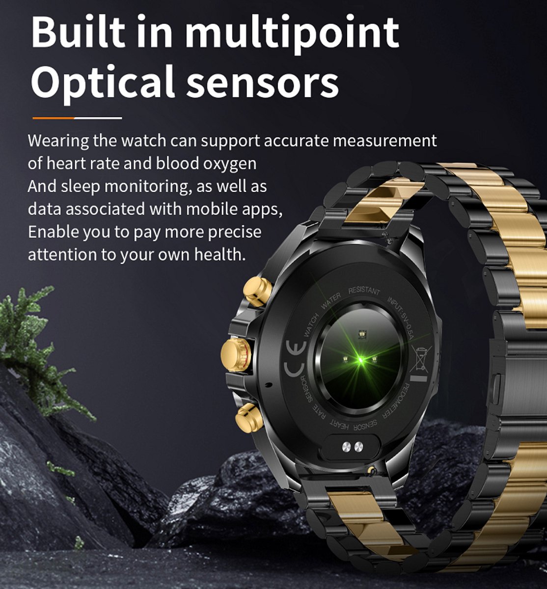 Pro-Care Excellent Quality Smartwatch 1.43 inch zwart