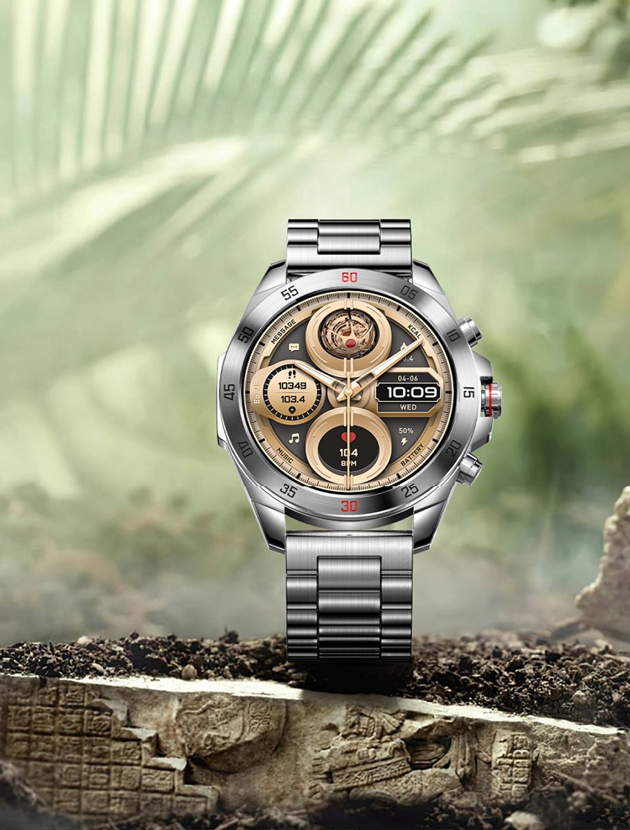 Pro-Care Excellent Quality Smartwatch 1.43 inch zwart