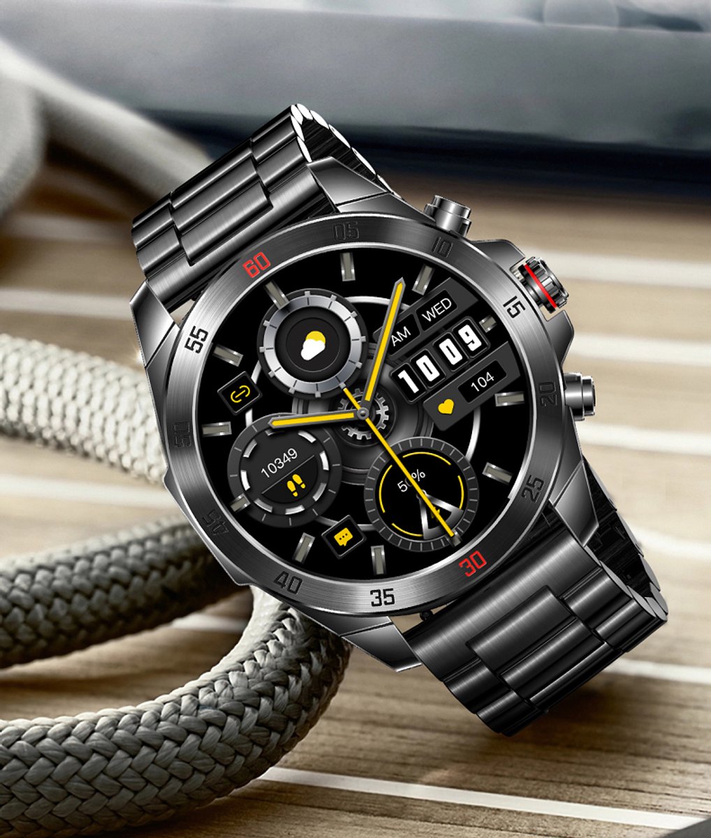 Pro-Care Excellent Quality Smartwatch 1.43 inch zwart