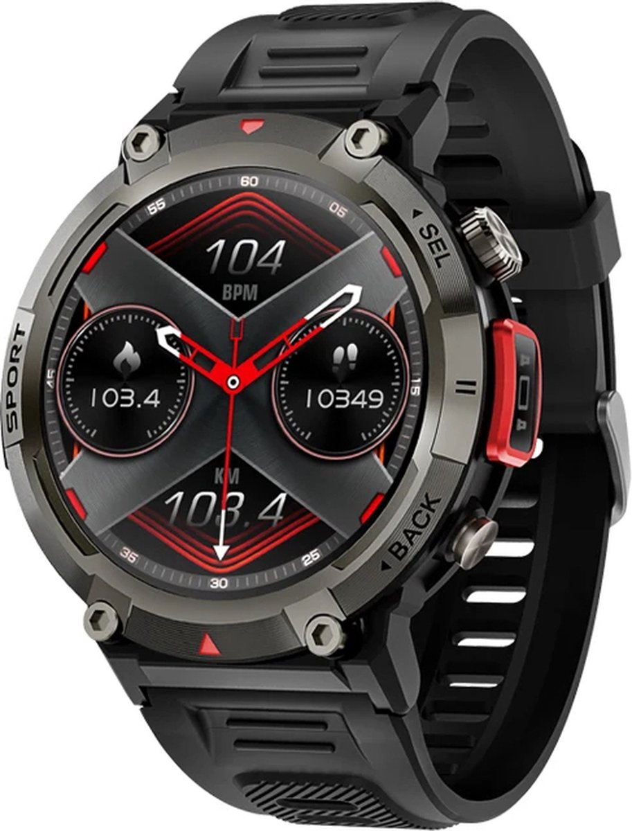 Pro-Care Excellent Quality Smartwatch 1.45" AMOLED zwart