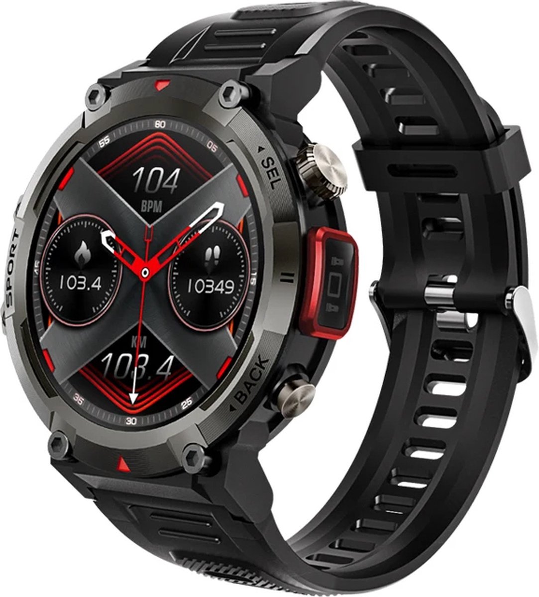 Pro-Care Excellent Quality Smartwatch 1.45" AMOLED zwart