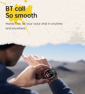 Pro-Care Excellent Quality Smartwatch 1.53 inch Zwart Rood