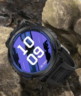 Pro-Care Excellent Quality Smartwatch 1.53 inch Zwart Rood