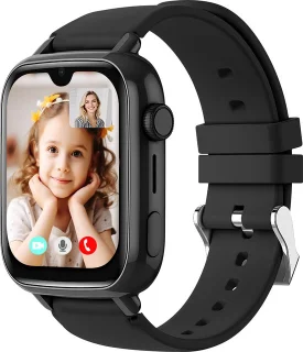 Protectly® GPS Horloge Kind Met Simkaart - 4G - SOS Alarm - Smartwatch Kinderen - GPS Tracker Kind - (Video)bellen - HD Camera - Whatsapp en SMS - Elke polsmaat - Bekijk Locatie Kind - Android en iOS - Incl. Simkaart & Screenprotector