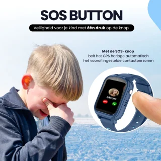 Protectly® Kinder Smartwatch - GPS Horloge