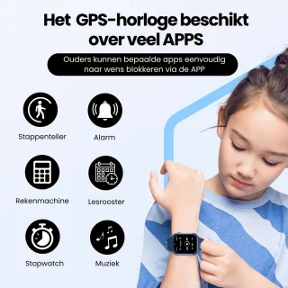 Protectly® Kinder Smartwatch - GPS Horloge