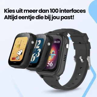 Protectly® Smartwatch Kind 4G GPS Horloge Met Simkaart