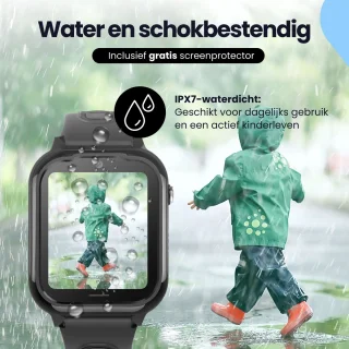Protectly® Smartwatch Kind 4G GPS Horloge Met Simkaart