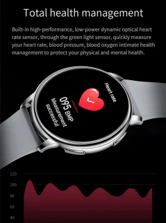 Qarano Pegasian Pro Smartwatch Zwart