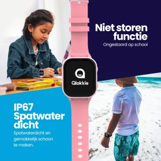Qlokkie Kiddo 23 GPS horloge blauw