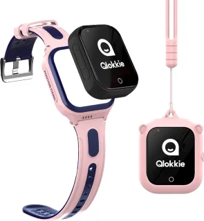 Qlokkie Kiddo GO PLUS GPS Horloge Kind Roze