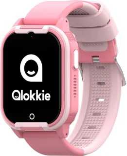 Qlokkie Kiddo Lite GPS horloge kind roze