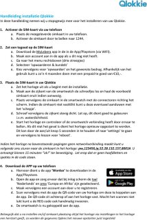 Qlokkie Kiddo Next GPS Horloge Kind Zwart