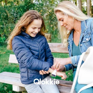 Qlokkie Kiddo Play GPS horloge kind roze