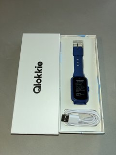 Qlokkie Kiddo Slim GPS horloge kind blauw