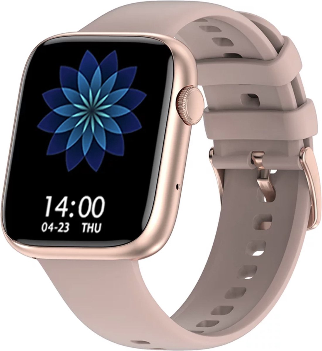 Rankos DT103 Smartwatch Sporthorloge Roze Siliconen Armband