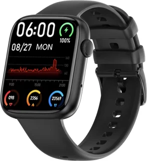 Rankos DT103 Smartwatch Zwart Siliconen Sporthorloge