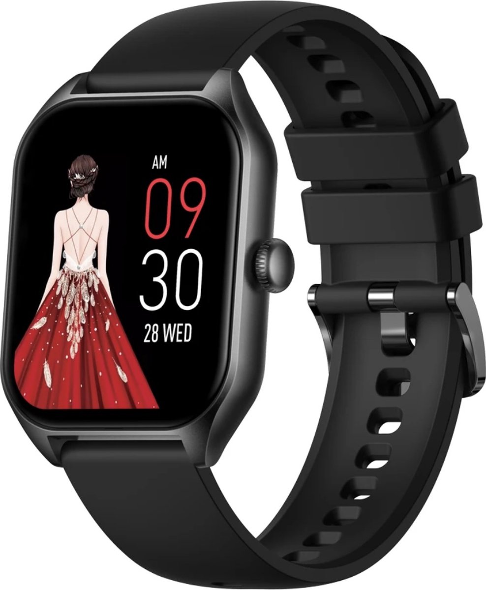 Rankos H40 Smartwatch Zwart Siliconen