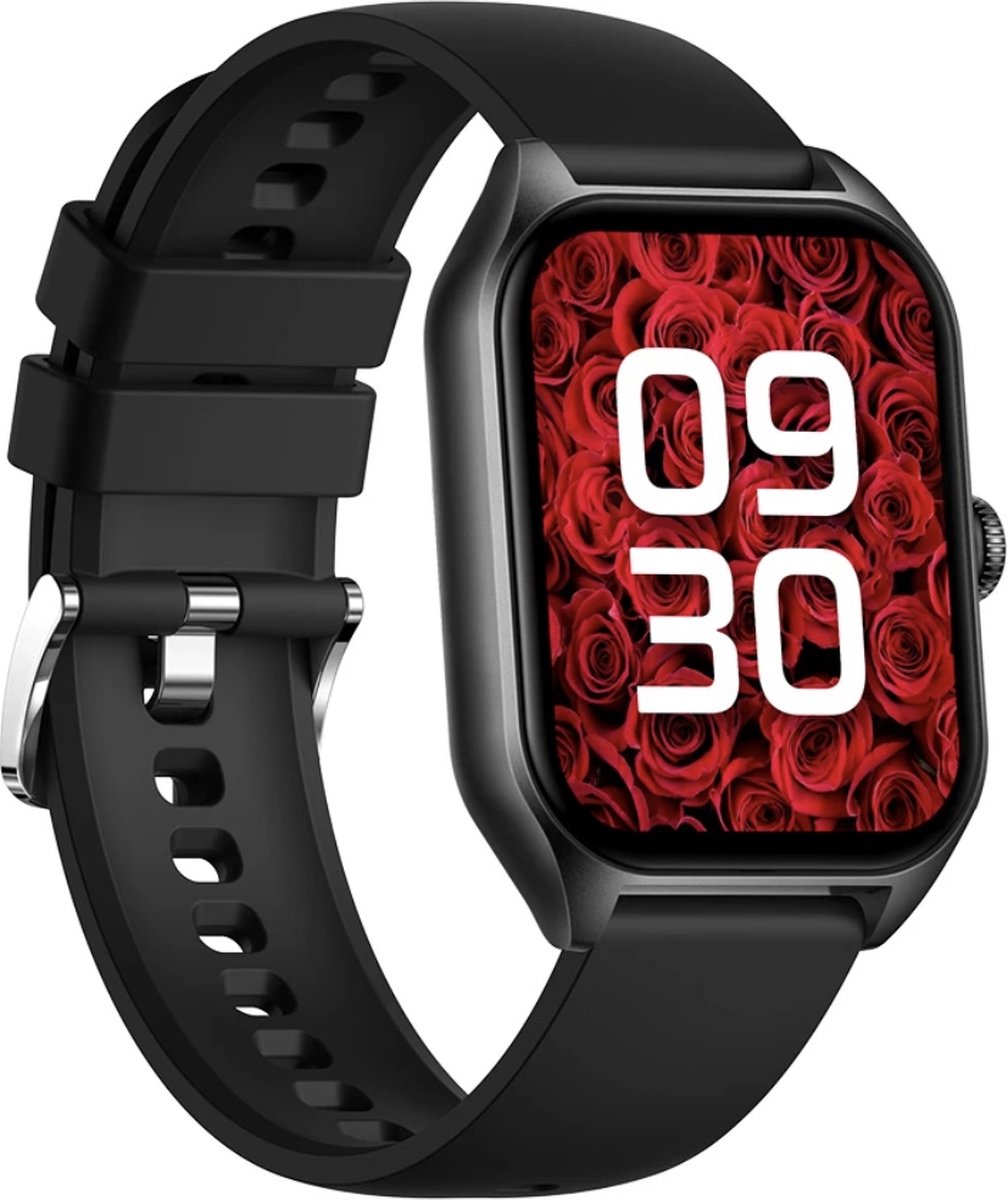 Rankos H40 Smartwatch Zwart Siliconen