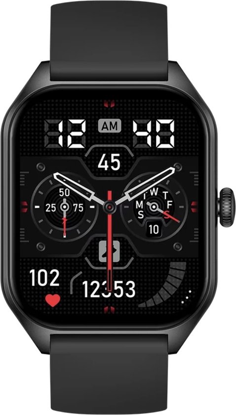 Rankos H40 Smartwatch Zwart Siliconen