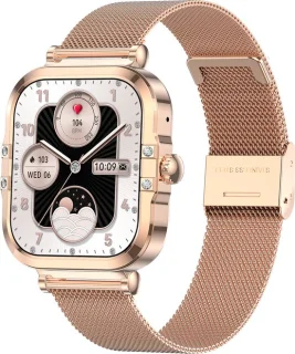 RAYOFI AMOLED dames smartwatch — elegantie ontmoet slimme gezondheid