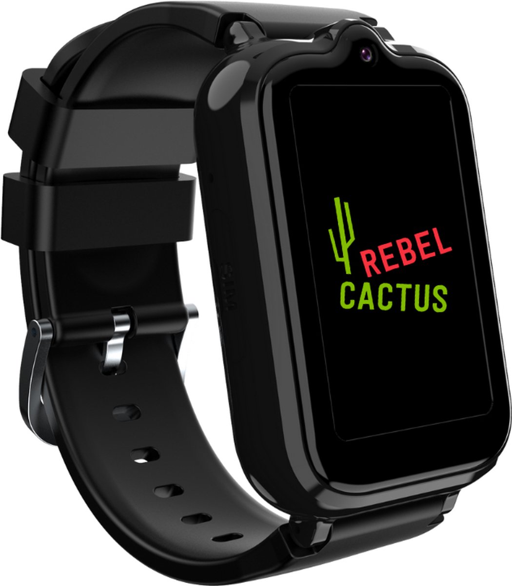 Rebel Cactus MiNi GPS Kids Belhorloge Zwart