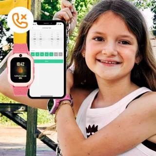 Rebel Cactus SKY kindersmartwatch (roze)