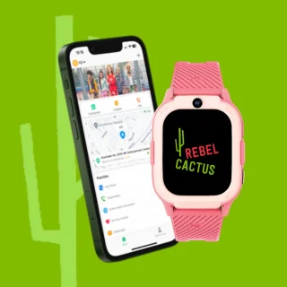 Rebel Cactus SKY kindersmartwatch (roze)