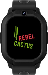 Rebel Cactus SKY Zwart - Kindersmartwatch