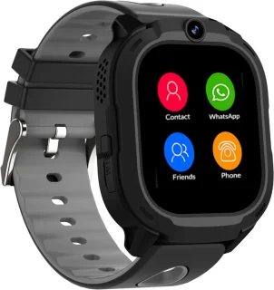 Rebel Cactus SKY Zwart - Kindersmartwatch