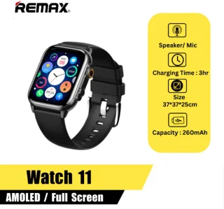Remax WATCH11 Smartwatch Zwart