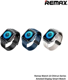 Remax WATCH13 SmartWatch Chirei Series Zwart