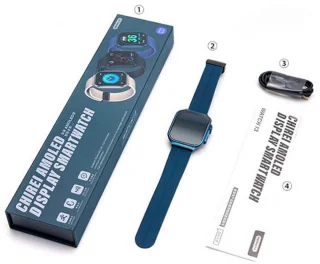 Remax WATCH13 SmartWatch Chirei Series Zwart