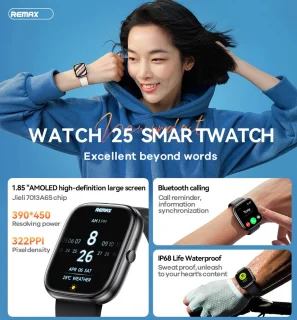 Remax WATCH25 Smartwatch Zilver