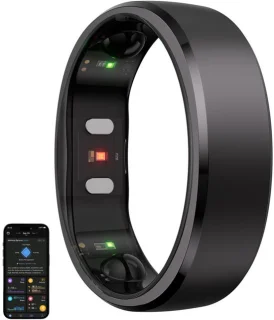 Ringconn smart ring gen 2 maat 13 zwart