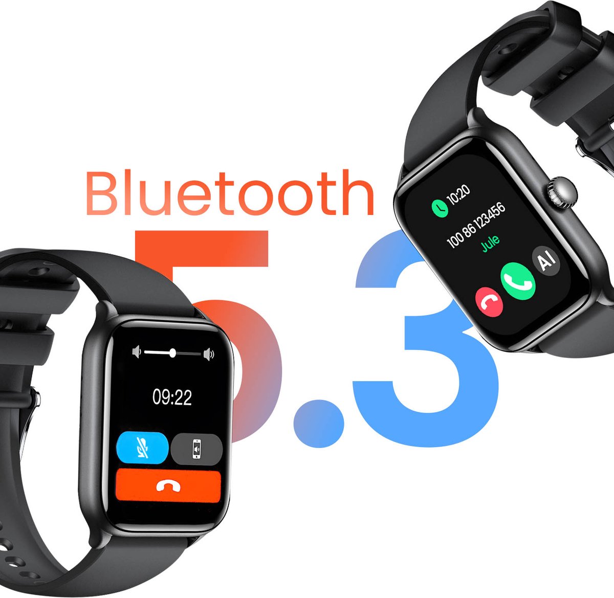 Riversong Motive 6 Pro Smartwatch Zwart