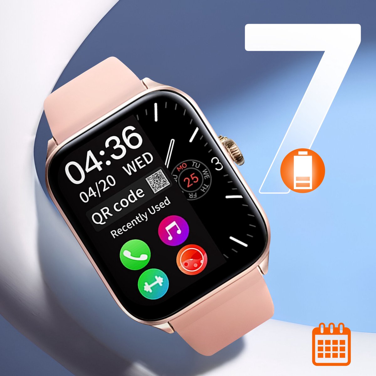 Riversong Smart Command Rose Goud Connected Watch