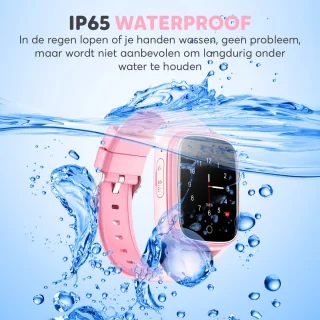 Rock&Rose 4G GPS Kinder Smartwatch Roze