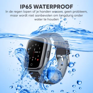 Rock&Rose 4G GPS Kinder Smartwatch Zwart