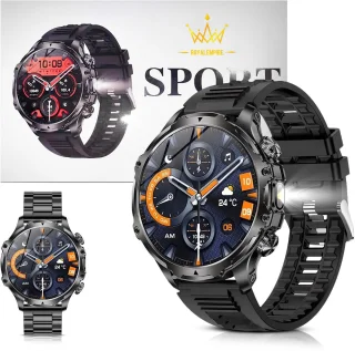 Royal Empire AK Smartwatch Heren 53mm Inclusief Silicone Bandje